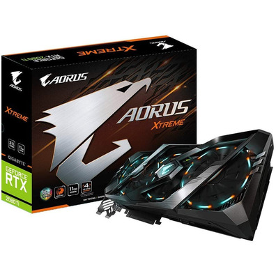 Tarjeta Show Gigabyte Aorus RTX 2080 TI Xtreme 11GB