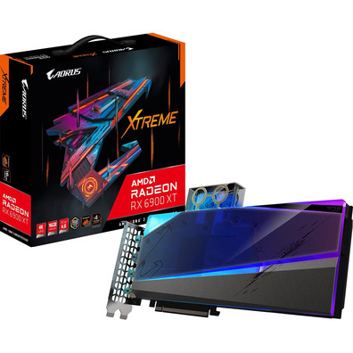 Tarjeta Show Gigabyte Aorus RX 6900XT Xtreme WF 16GB GDDR6