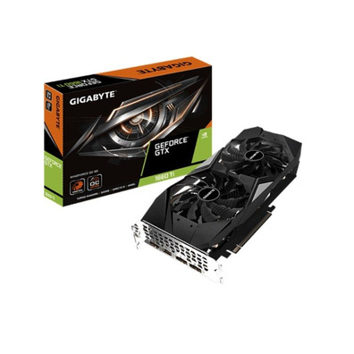 Tarjeta Show Gigabyte Geforce GTX 1660 TI Windforce OC 6 GB DDR6