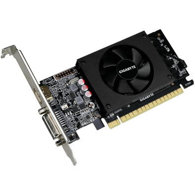 Tarjeta De Tarjeta Gigabyte GT710 2GB GDDR5 Baixo Perfil