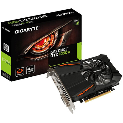 Tarjeta De Tarjeta Gigabyte GTX 1050 Ti D5 4GB GDDR5