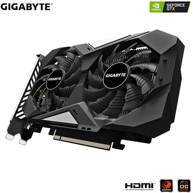 Tarjeta De Tarjeta Gigabyte GTX 1650 D6 Windforce OC 4GB