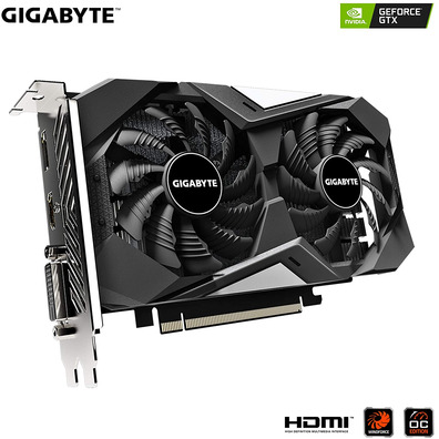 Tarjeta De Tarjeta Gigabyte GTX 1650 D6 Windforce OC 4GB