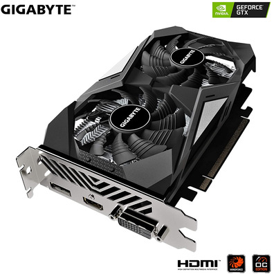 Tarjeta De Tarjeta Gigabyte GTX 1650 D6 Windforce OC 4GB