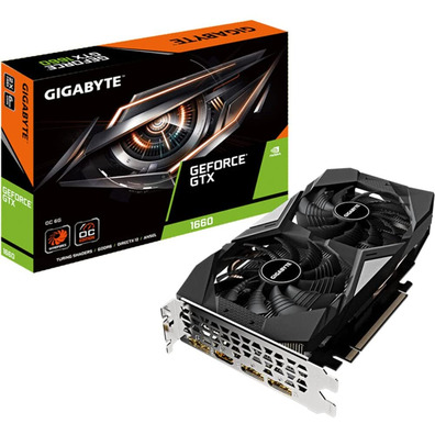 Tarjeta De Tarjeta Gigabyte GTX 1660 OC 6GB GDDR6