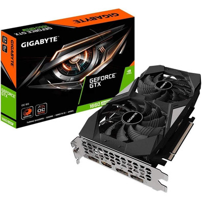 Tarjeta De Tarjeta Gigabyte GTX 1660 Super OC 6GB GDDR6