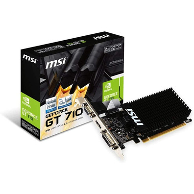 MSI GT710 2GB GDDR3 Cartão Gráfico