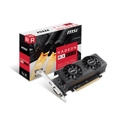 Tarjeta De Tarjeta MSI Radeon RX550 2GB GDDR5