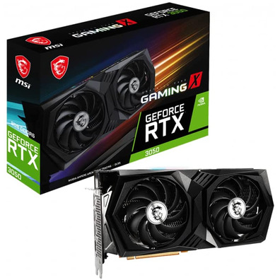 Tarjeta De Tarjeta MSI RTX 3050 Gaming X 8GB GDDR6