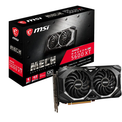 Cartão Gráfico MSI RX5600 XT Mech OC 6 GB GDDR6