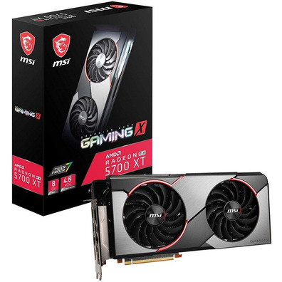 Tarjeta De Tarjeta MSI RX5700 XT Gaming X 8GB GDDR6