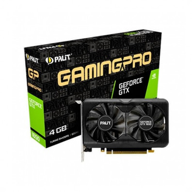 Tarjeta De Tarjeta Palit GTX 1650 Gaming Pro 4GB GDDR6