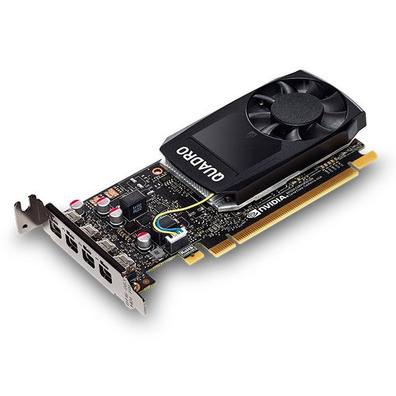 Tarjeta De Tarjeta PNY Quadro P1000 4GB GDDR5 DVI