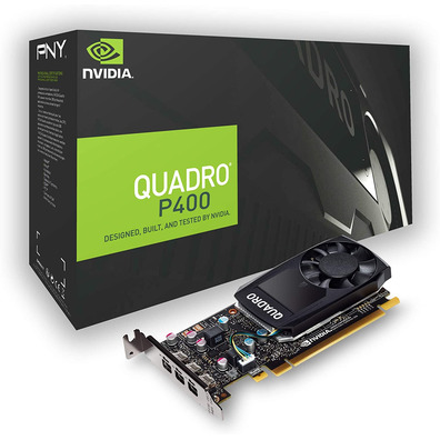 Tarjeta De Tarjeta PNY Quadro P400 2GB GDDR5 DP V2