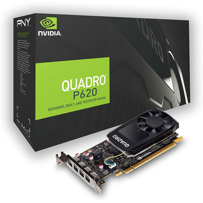 Tarjeta De Tarjeta PNY Quadro P620 2GB GDDR5 DVI V2