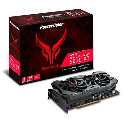 Tarjeta Power Powercolor Red Devil RX5600 XT OC 6GB GDDR6