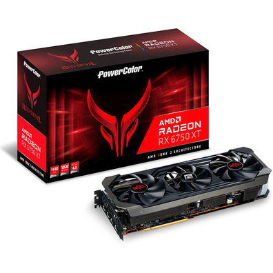 Tarjeta Power Powercolor RX6750 XT Red Devil OC 12GB GDDR6