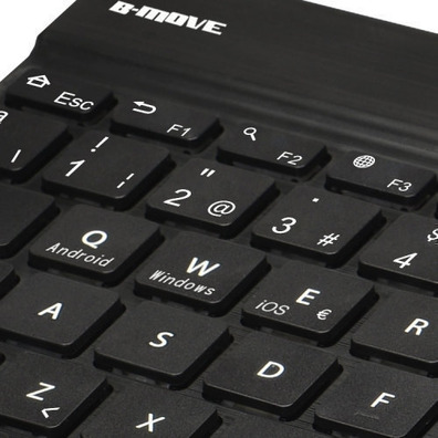 B-Move BM-TB02 SleekBT Teclado preto