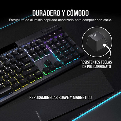 Carrinho Corsair K70 RGB Pro MX Vermelho (Español)