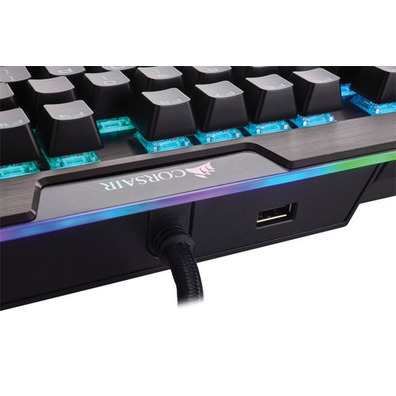 Teclado Corsair K95 RGB Platinum Cherry MX Speed Black