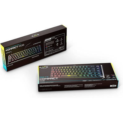 Camisa Energia Sistem ESG K4 Kompact-RGB Black