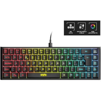 Camisa Energia Sistem ESG K4 Kompact-RGB Black