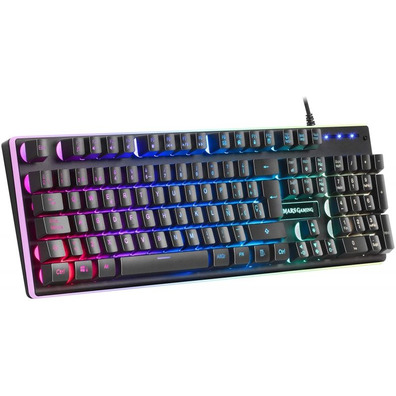 Tapete Gaming Híbrido Mars Gaming MK320ES Switches Red