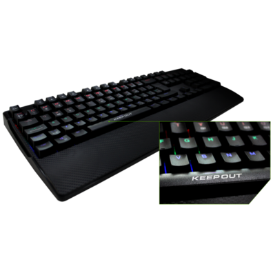 Teclado Gaming Keep Out F115 Mecânico RGB