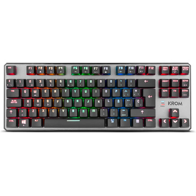 Teclado Gaming Krom Kernel TKL Mecânico RGB