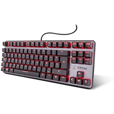 Teclado Gaming Krom Kernel TKL Mecânico RGB