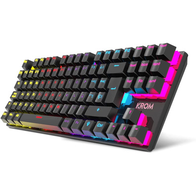 Navio Gaming Mecánico Krom Kasic TKL