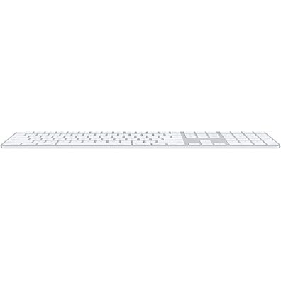 Tapete Inalámbrico Apple Magic Teclado con Touch ID Teclado Numérico MK2C3Y/A Plata