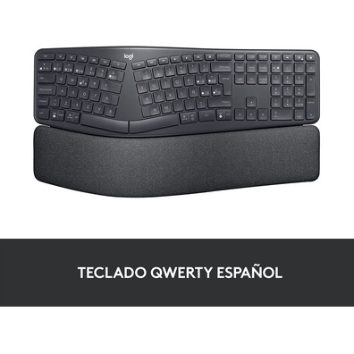 Hidroinalámbrico Bluetooth Logitech Ergo K860