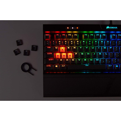 Teclado Mecânico Gamer Corsair K70 MK2 Rapidfire rgb Switch