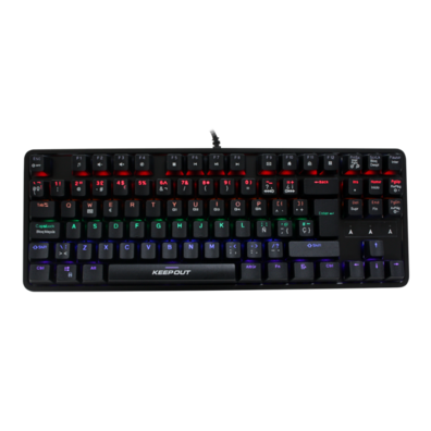 Assentos Keep Out F105 Gaming Mecánico RGB Negro