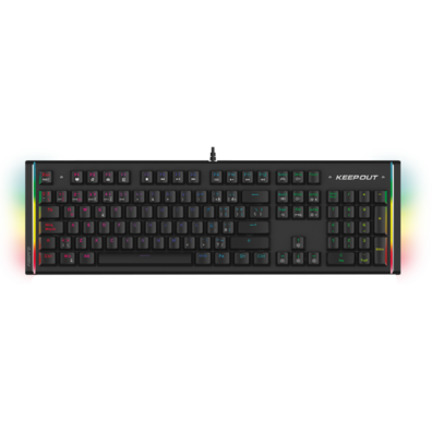 Teclado Keep Out F120PRO Gaming Mecânico RGB