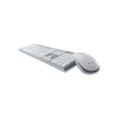 Teclado + Mouse Aprox APPKBWELEGANT Wireless USB Grey / White