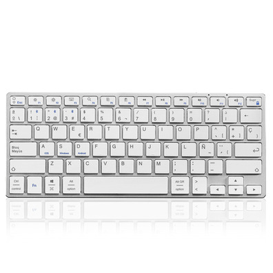 Teclado Subblim Bluetooth Alumínio PC/MAC/iOS/Android