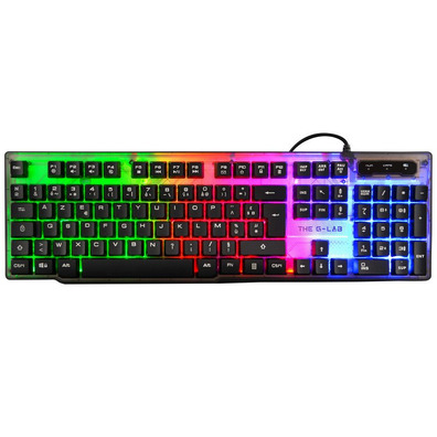 Estúdio O G-Lab Gaming Keyz Neon (Português) RGB