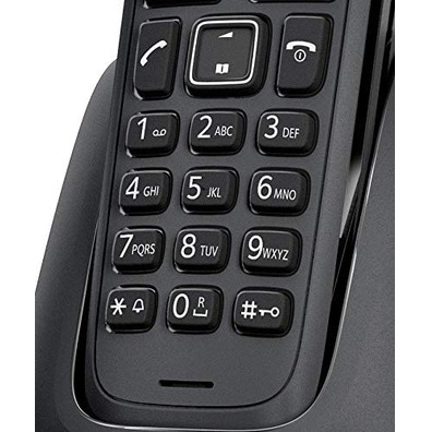 Teléfono Inalámbrico DECT Digital Gigaset A116 Negro