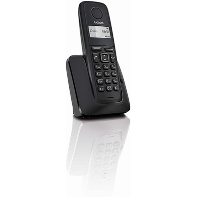 Teléfono Inalámbrico DECT Digital Gigaset A116 Negro