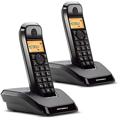 Teléfono Inalámbrico DECT Digital Motorola S1202 Duo