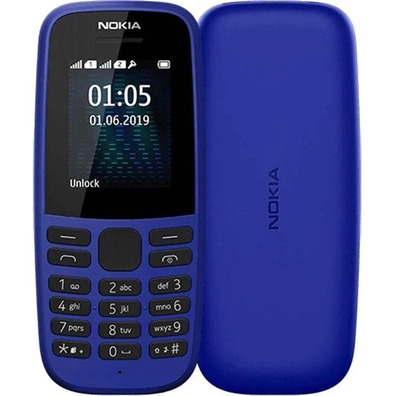 Teléfono Móvil Nokia 105 Quarta Th Edição Azul