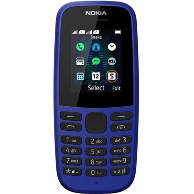 Teléfono Móvil Nokia 105 Quarta Th Edição Azul