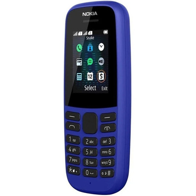 Teléfono Móvil Nokia 105 Quarta Th Edição Azul