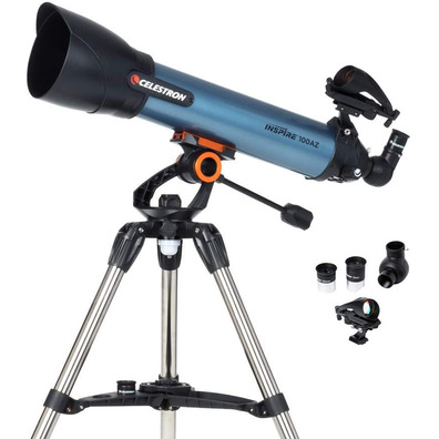 Telescopio Celestron Inspire 100mm AZ Refrator