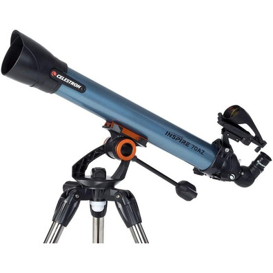 Telescopio Celestron Inspire 70mm AZ refrator