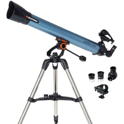 Telescopio Celestron Inspire 80mm AZ Refrator