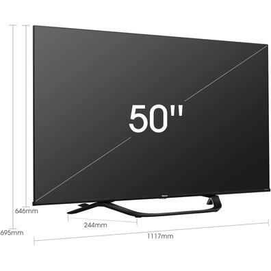 Televisión LED Hisense 50A63H 50 '' Smart TV 4K UHD Wifi/BT