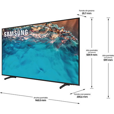 Televisión Samsung Crystal UHD UE43BU8000K 43 ''-SmartTV/Wifi/4K